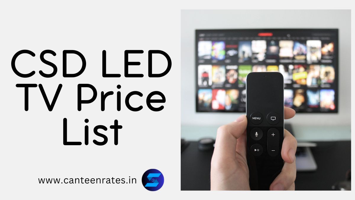 LED TV CSD Price