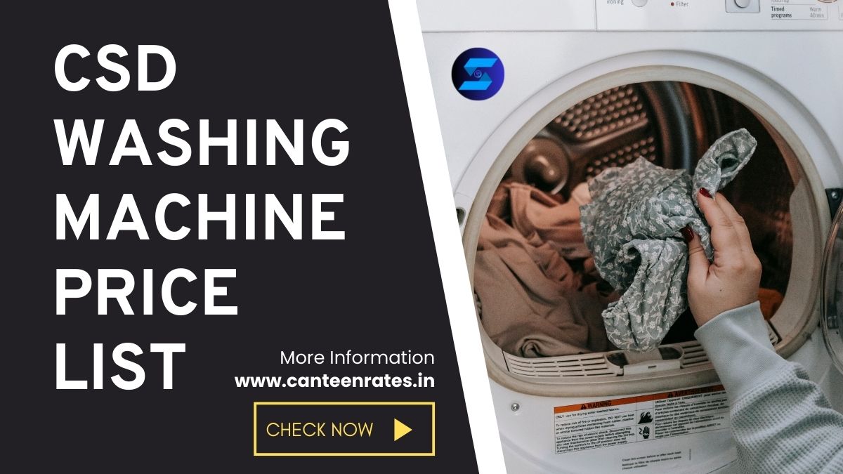 Washing Machine CSD Price