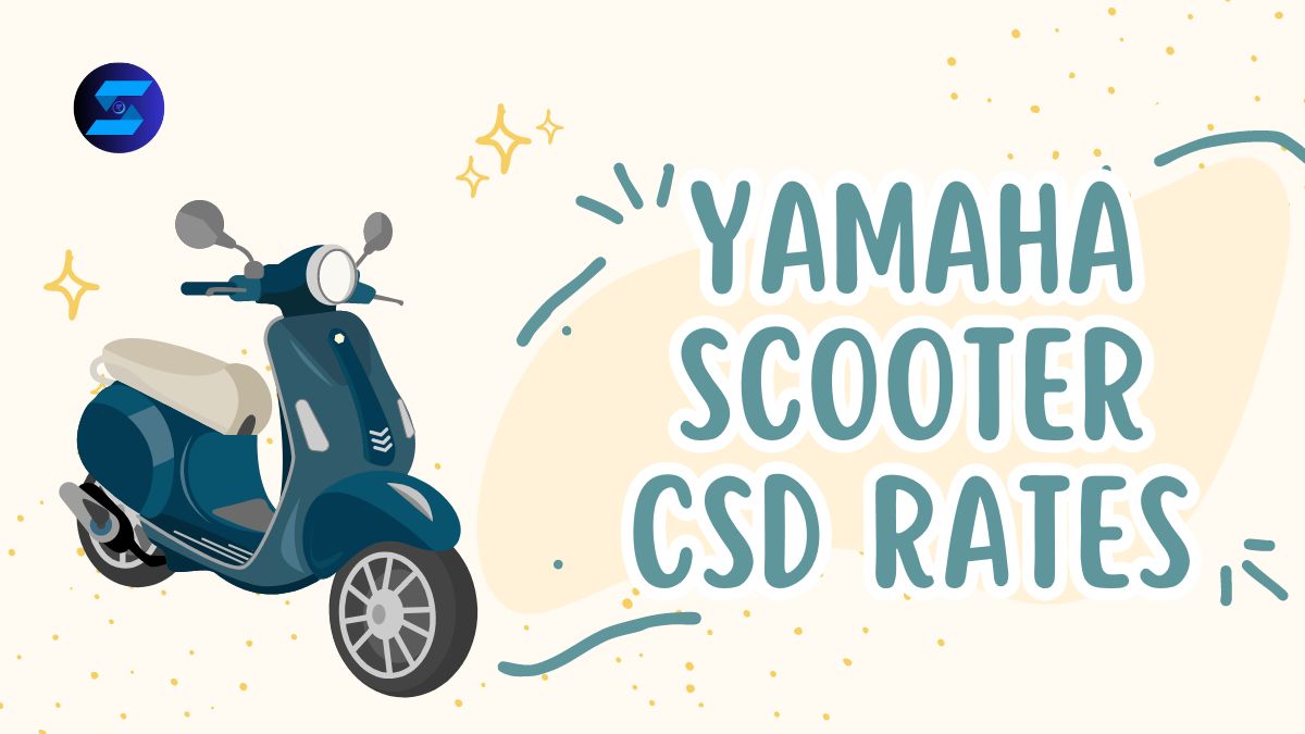 Yamaha Scooter CSD Rates