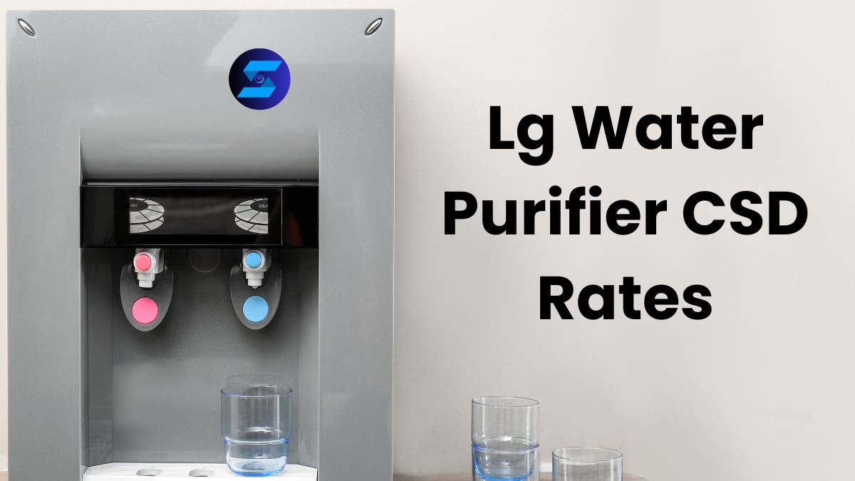 Lg Water Purifier CSD Rates