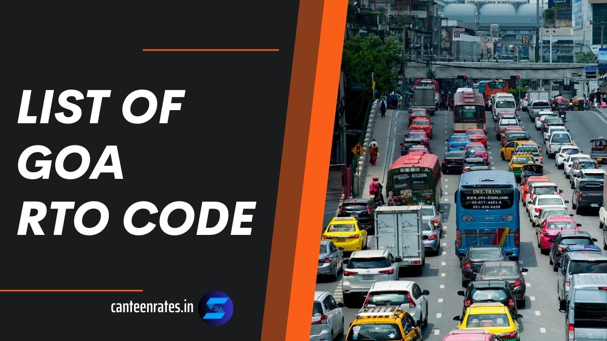 List of Goa RTO Code