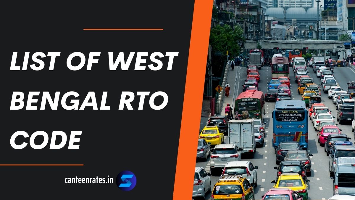 West Bengal RTO Code