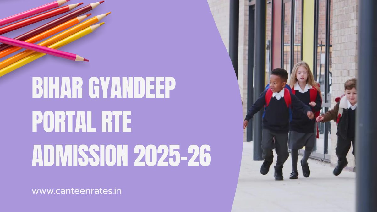 Bihar Gyandeep Portal RTE Admission 2025-26