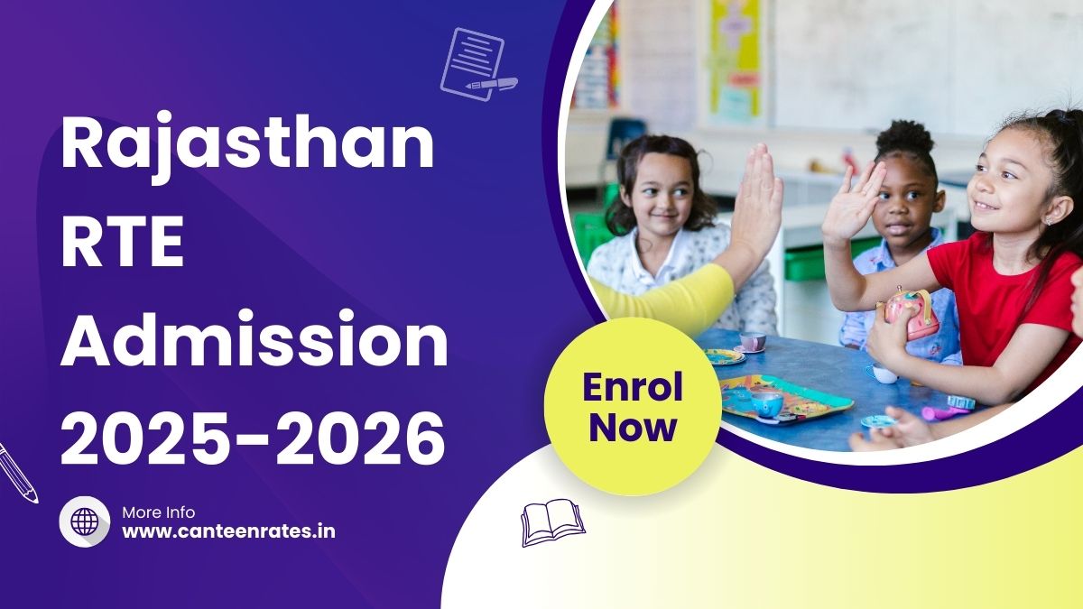 Rajasthan RTE Admission 2025-26