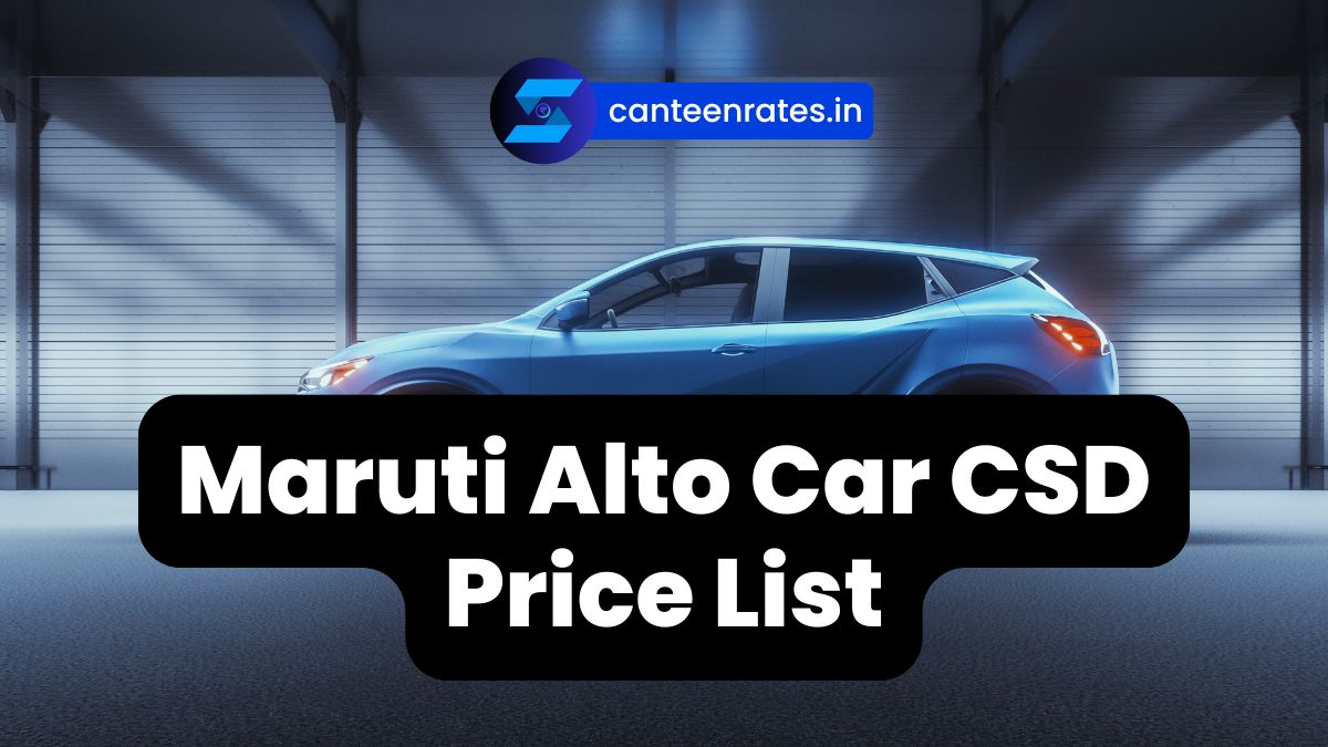 Alto Car CSD Price