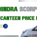 Mahindra Scorpio N CSD Canteen Price List PDF