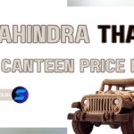 Mahindra Thar CSD Canteen Price List PDF