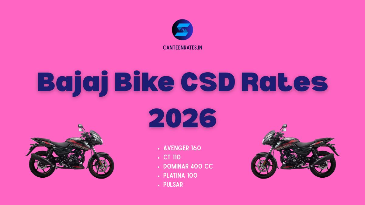 Bajaj CSD Rates 2026