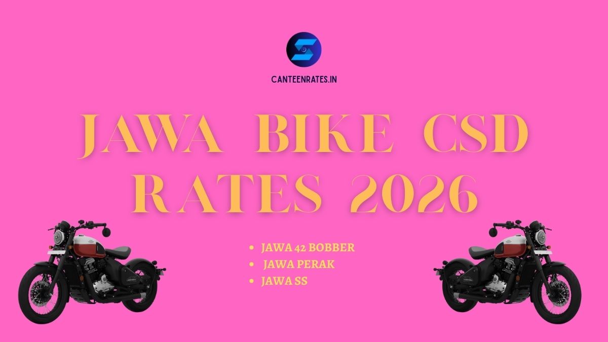 Jawa CSD Rates 2026