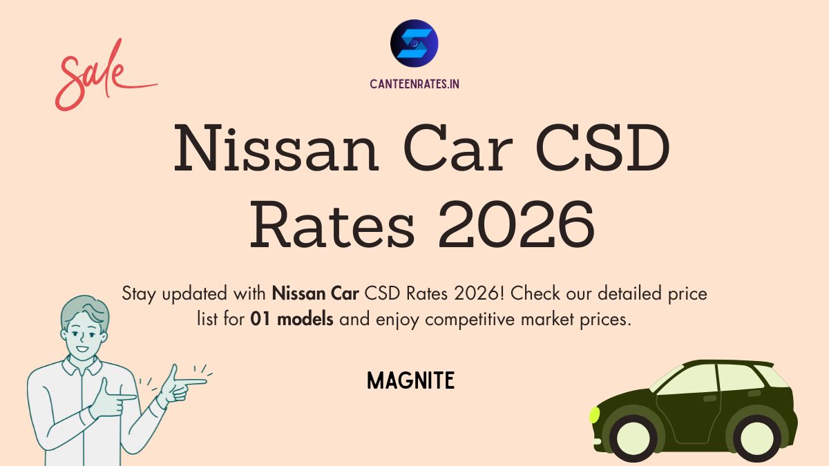 Nissan CSD Rates 2026