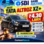 2022 Tata Altroz XZ+ SBI Bank Auction in Patna – ₹4.30 Lakh