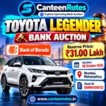 2024 Toyota Legender Bank Auction in Mumbai 31 Lakh